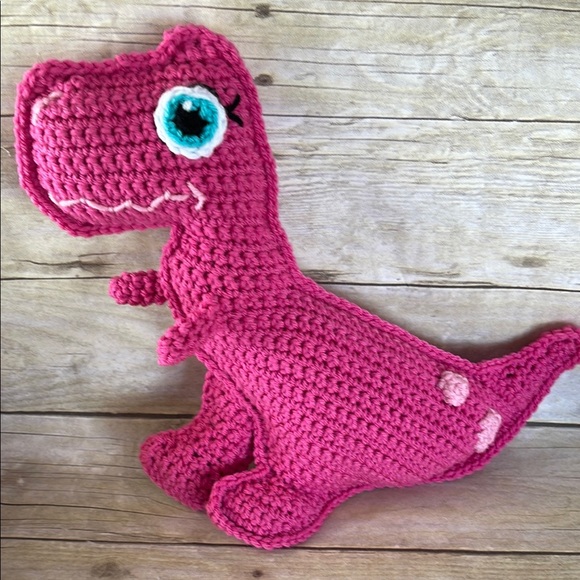 Hand Crafted Other - 💕Host Pick💕Dinosaur Plush & Stuffed Toy